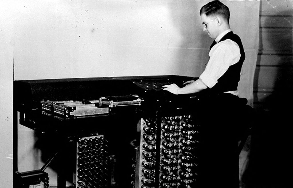 Clifford Berry and the original Atanasoff-Berry Computer