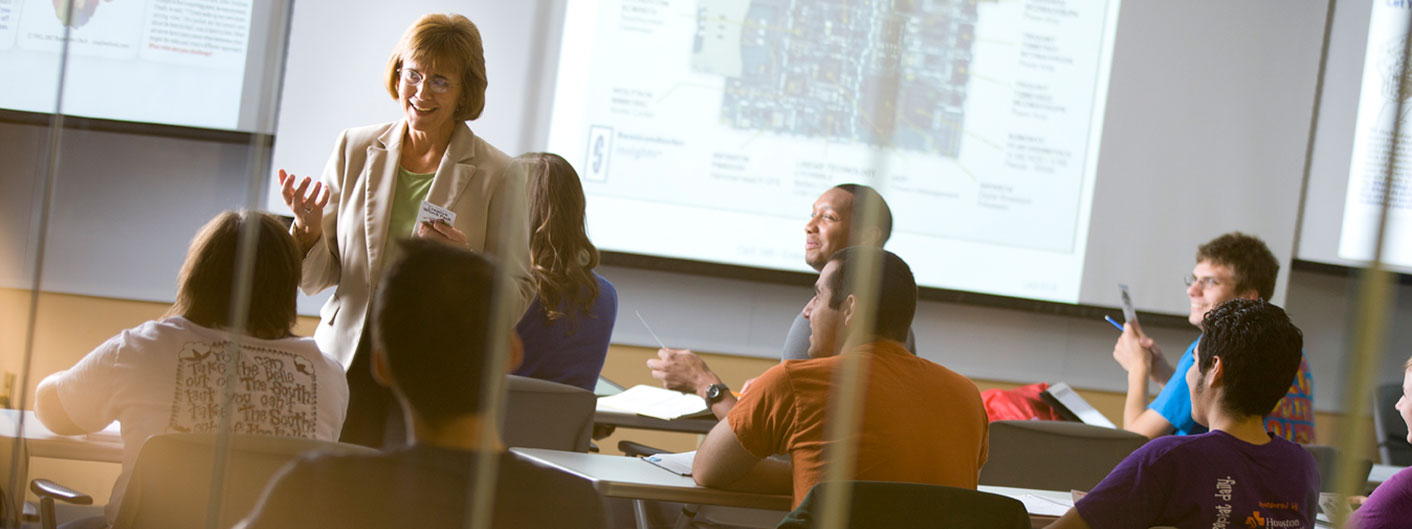 Professor Diane Rover in classroom setting